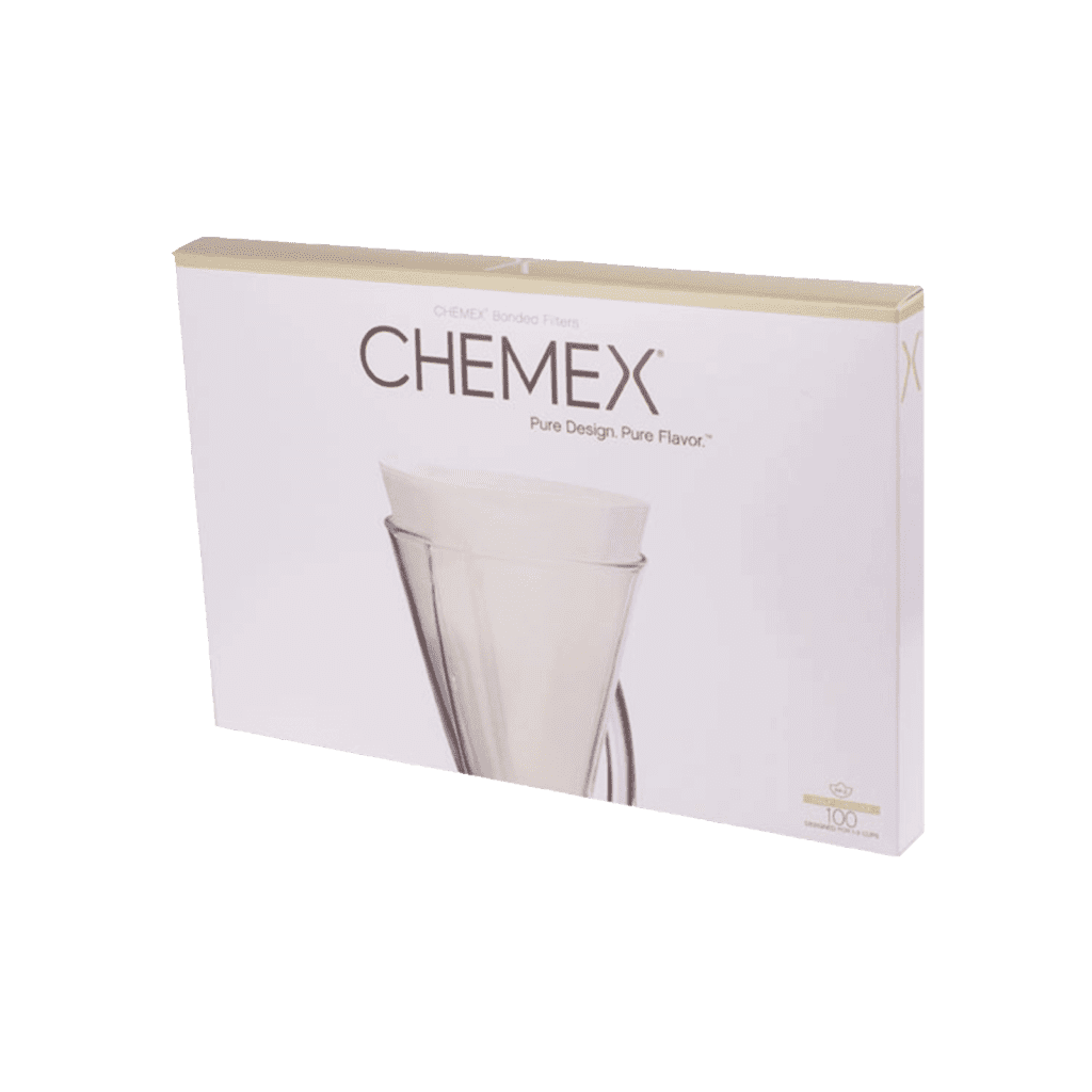 Chemex 1-3 kops Halvrunde Papir kaffefiltre 100 stk