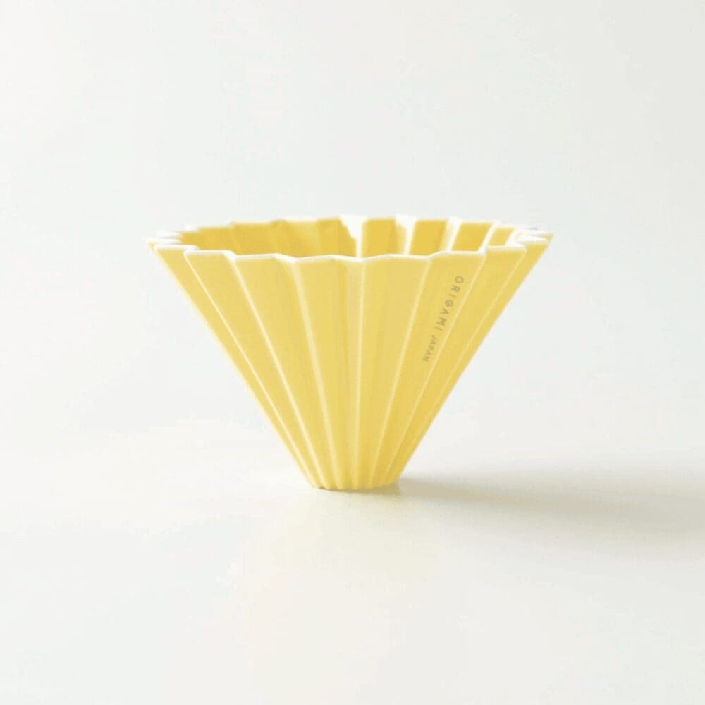 Origami Dripper Medium Kaffetragt - Gulfarve