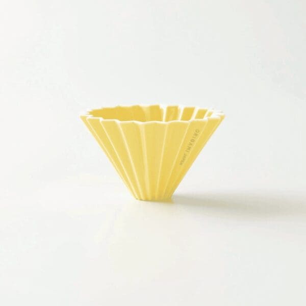Origami Dripper Small Kaffetragt - Gul farve