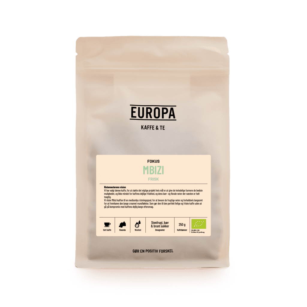EUROPA Kaffe & Te - Mbizi - Sort Kaffe - 250g