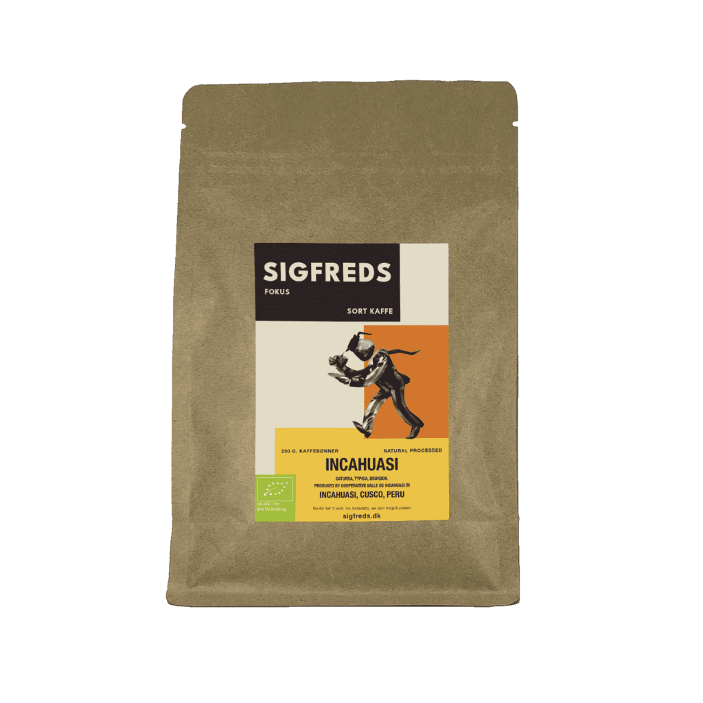 Sigfreds - Incahuasi - Sort Kaffe - 250g