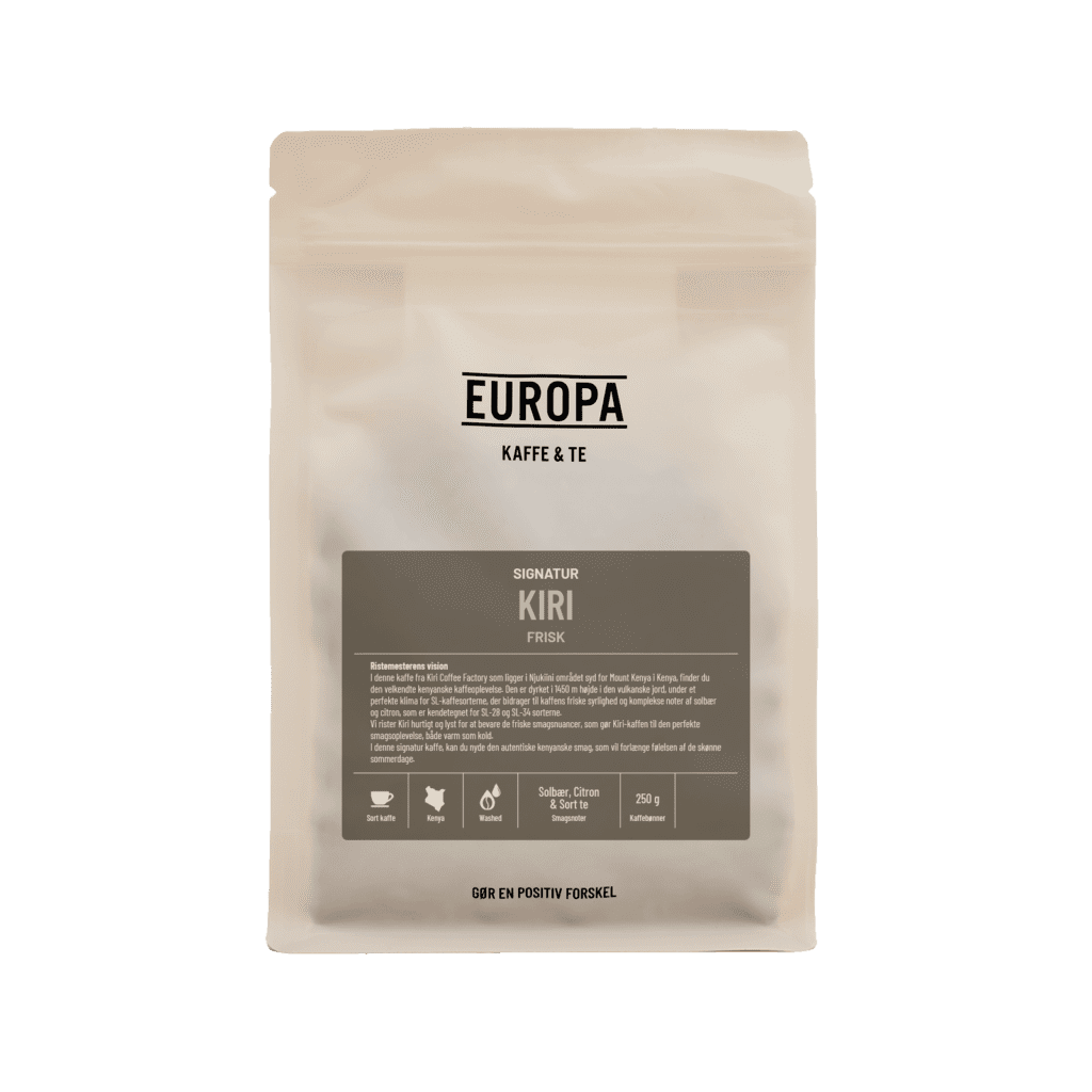 EUROPA Kaffe & Te - Kiri - Sort Kaffe - 250g