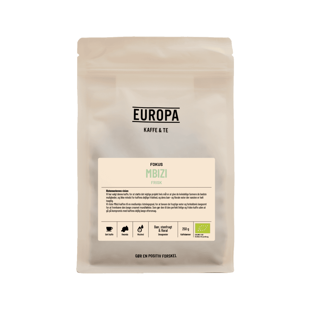 EUROPA Kaffe & Te - Mbizi - Sort Kaffe - 250g