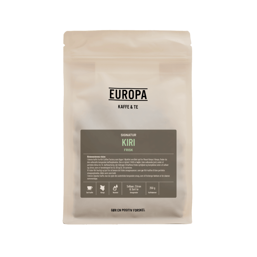 EUROPA Kaffe & Te - Kiri - Sort Kaffe - 250g