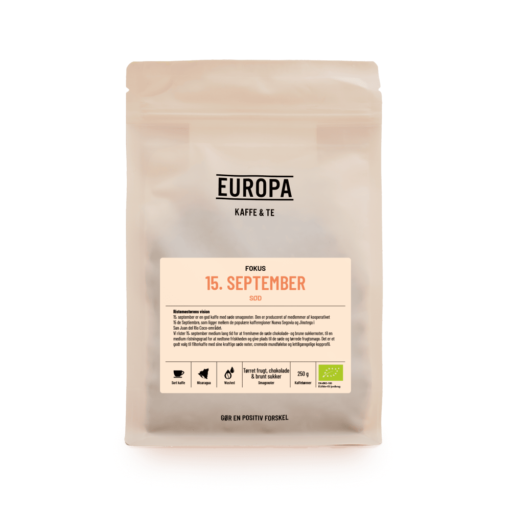 EUROPA Kaffe & Te - 15 September - Sort Kaffe - 250g