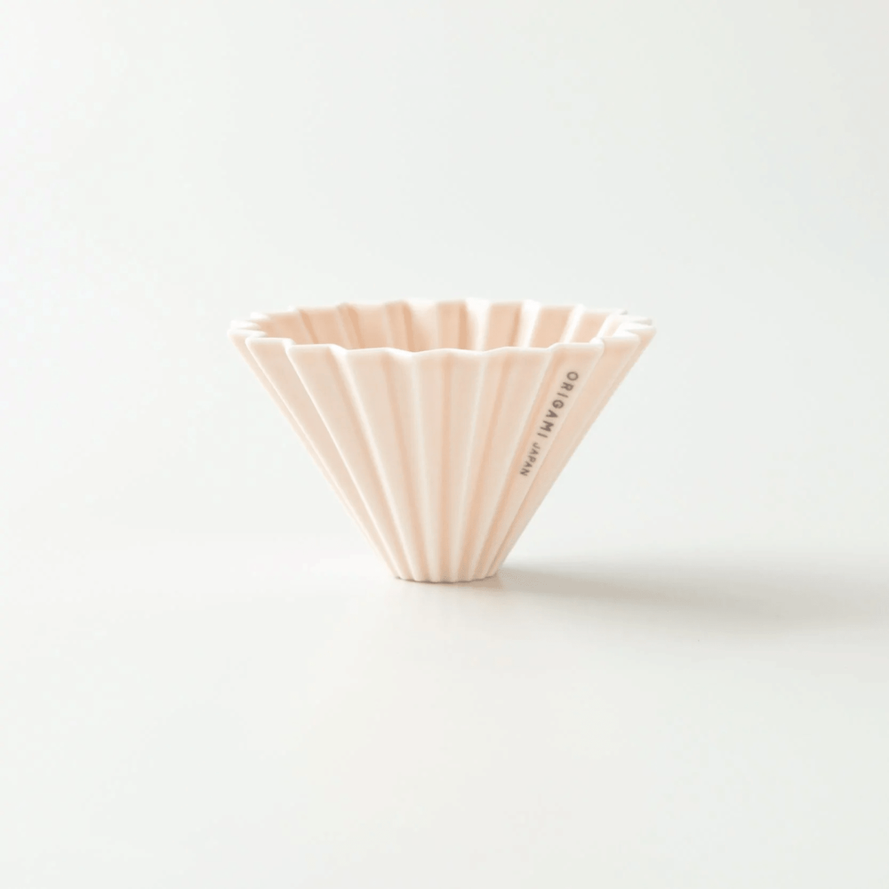 Origami Dripper Small Kaffetragt - Pastel pink farve