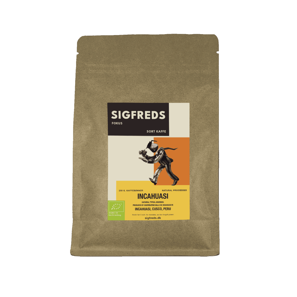 Sigfreds - Incahuasi - Sort Kaffe - 250g